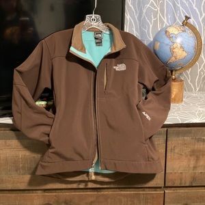 Rich Chocolate North Face Apex Softshell Jacket